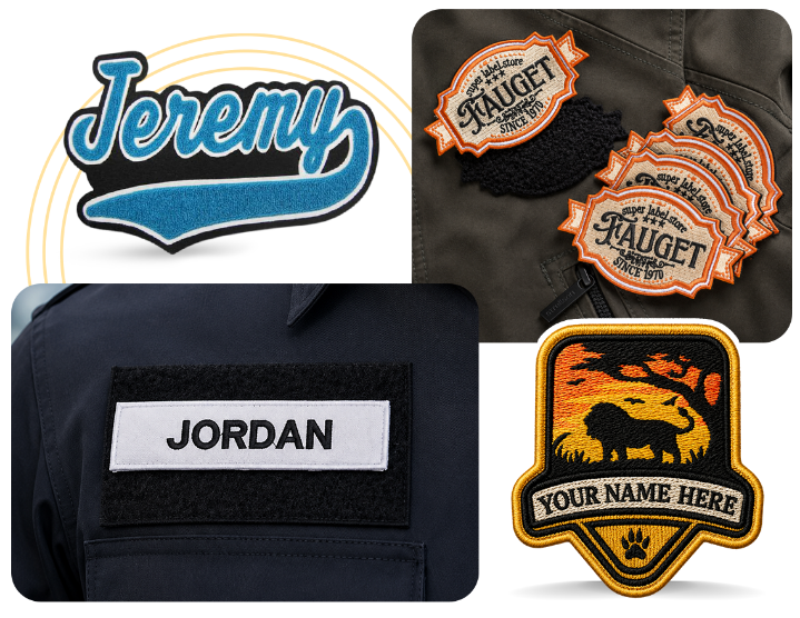 Create Professional Name Patches Create Professional Name Patches
