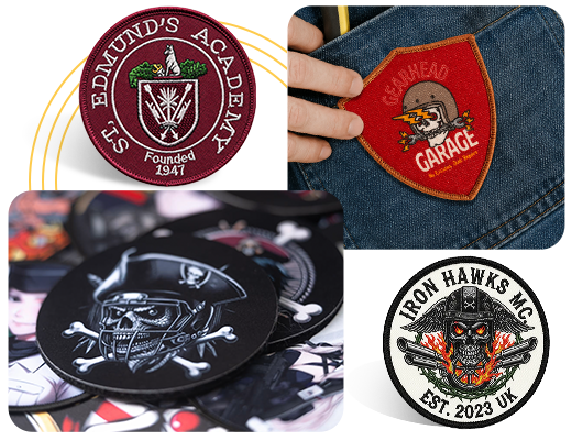 Custom Iron On Patches! Custom Iron On Patches!